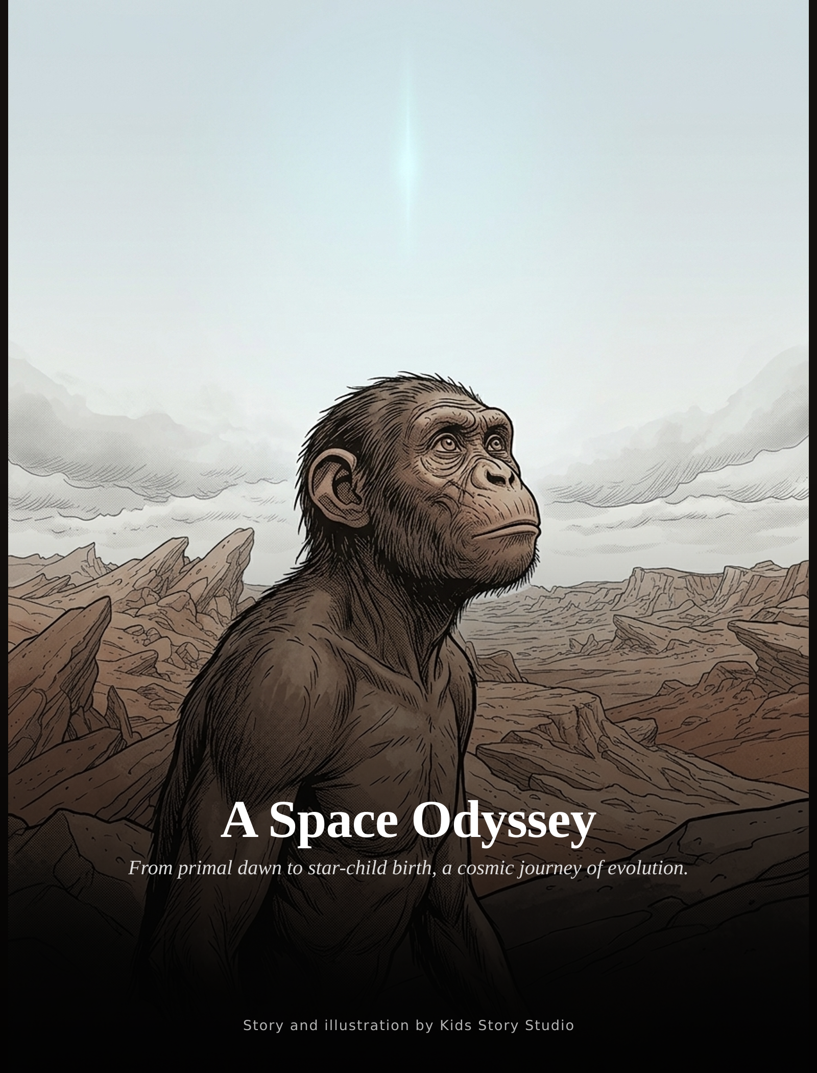 2001: A Space Odyssey, Moebius-inspired comic cover